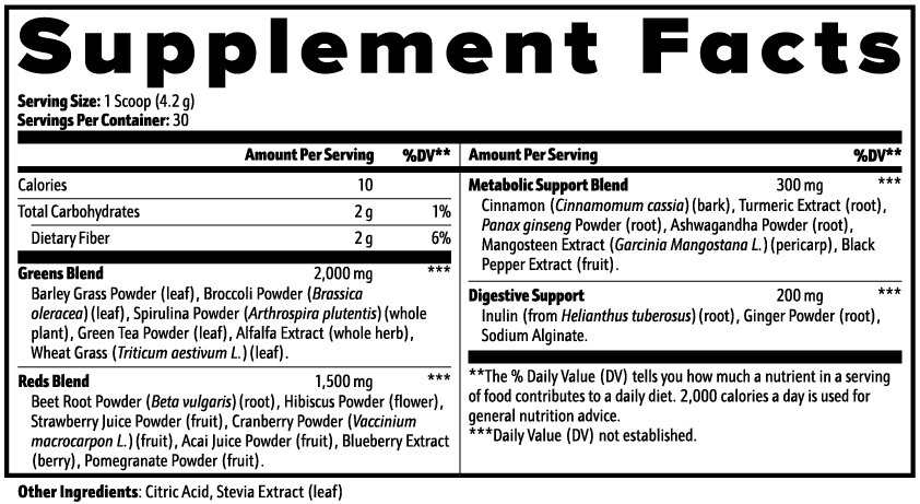 Essential Greens Powder