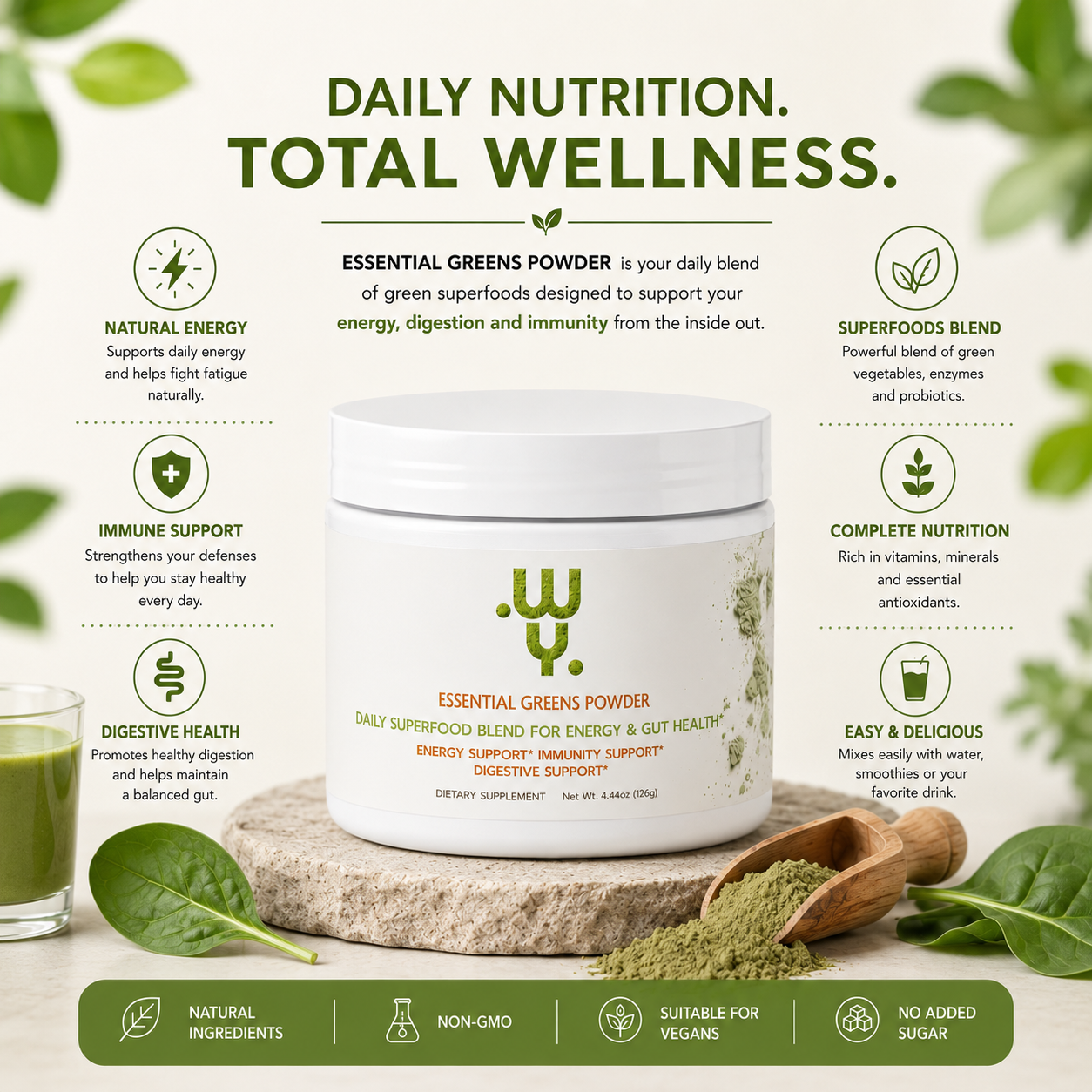 Essential Greens Powder
