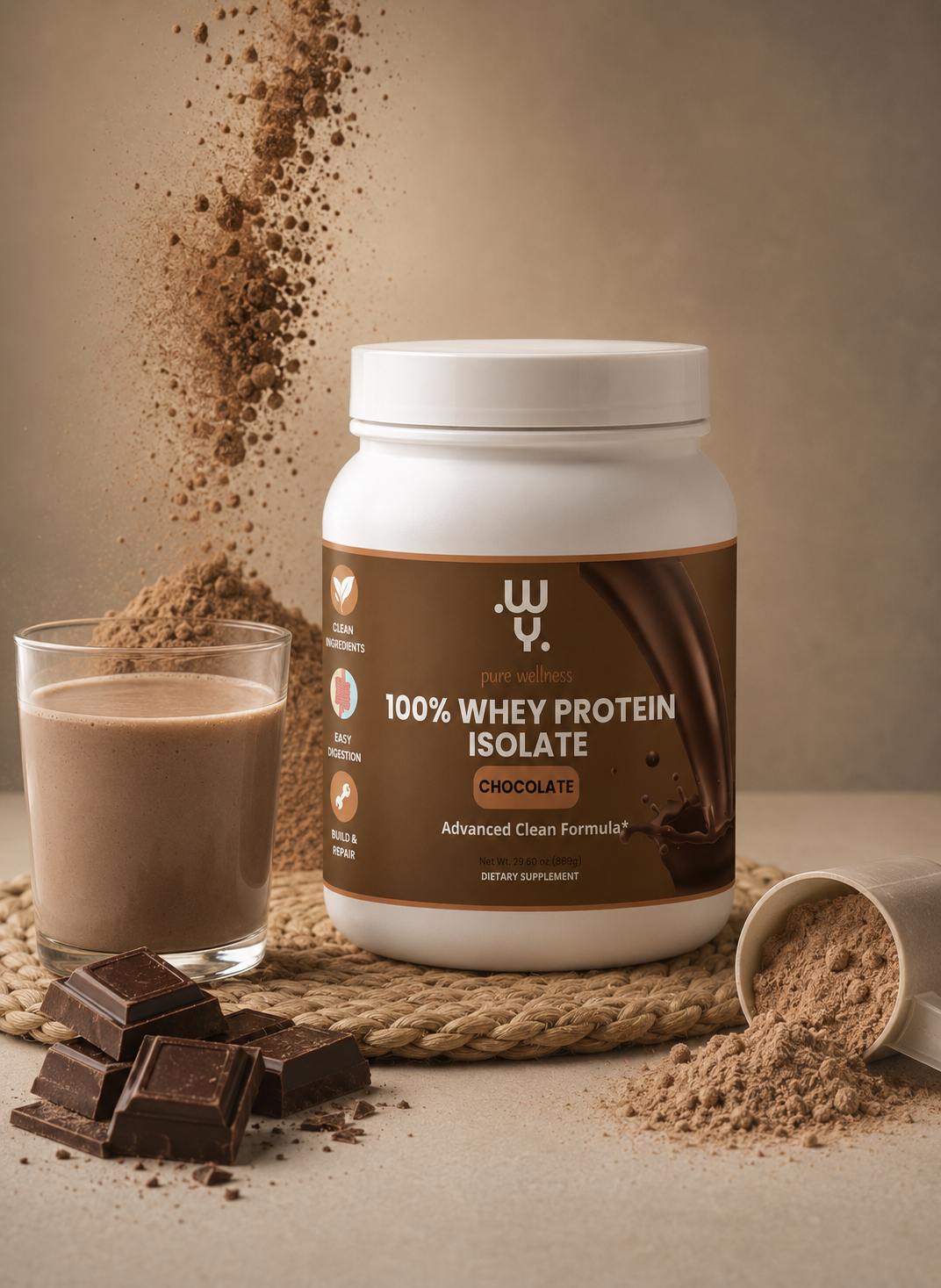 Advanced 100% Whey Protein Isolate (Chocolate)